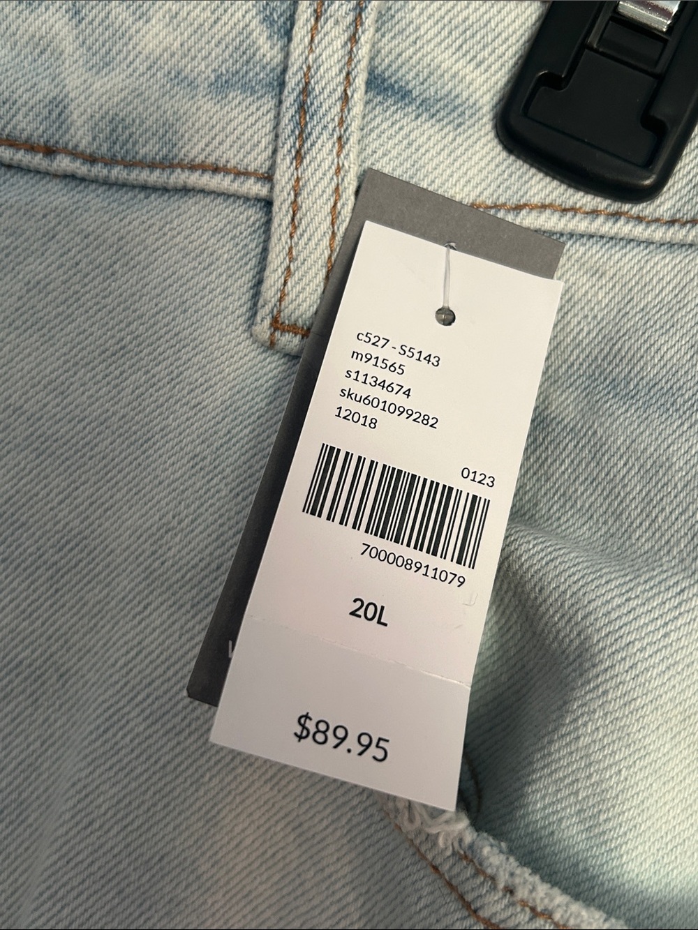 NWT Lane Bryant mid rise signature fit slim straight ankle jean size 20 LONG - Picture 4 of 6
